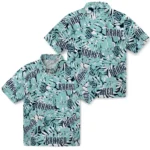 Seattle Kraken Hawaiian Shirt – Hibiscus Overlay