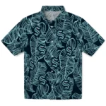 Seattle Kraken Hawaiian Shirt – Leaf Outline