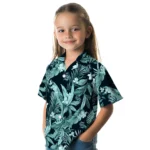 Seattle Kraken Hawaiian Shirt – Palm Leaves