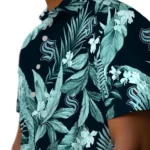 Seattle Kraken Hawaiian Shirt – Palm Leaves
