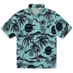 Seattle Kraken Hawaiian Shirt – Palm Sunset
