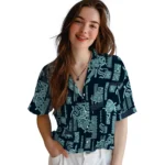 Seattle Kraken Hawaiian Shirt – Turtle Lines