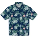 Seattle Mariners Hawaiian Shirt – Flamingo and Hibiscus