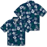 Seattle Mariners Hawaiian Shirt – Hibiscus Flower Design