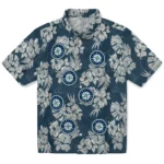Seattle Mariners Hawaiian Shirt – Hibiscus Flowers
