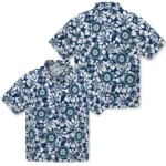 Seattle Mariners Hawaiian Shirt – Hibiscus Motif