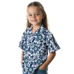 Seattle Mariners Hawaiian Shirt – Hibiscus Motif