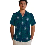 Seattle Mariners Hawaiian Shirt – Monstera Layer