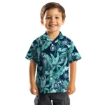 Seattle Mariners Hawaiian Shirt – Palm Leaves
