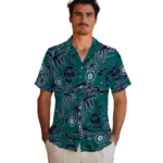 Seattle Mariners Hawaiian Shirt – Palm Sunset