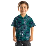 Seattle Mariners Hawaiian Shirt – Palm Sunset