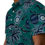 Seattle Mariners Hawaiian Shirt – Palm Sunset