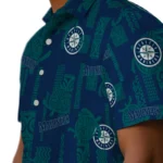 Seattle Mariners Hawaiian Shirt – Turtle Lines