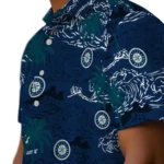 Seattle Mariners Hawaiian Shirt – Wave Palm