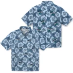 Seattle Seahawks Hawaiian Shirt – Hibiscus Cluster