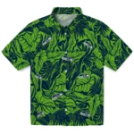 Seattle Seahawks Hawaiian Shirt – Monstera Layer