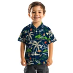 Seattle Seahawks Hawaiian Shirt – Palm Tree Island