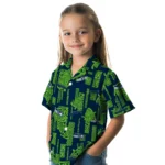 Seattle Seahawks Hawaiian Shirt – Turtle Lines