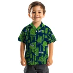 Seattle Seahawks Hawaiian Shirt – Turtle Lines
