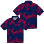 SMU Mustangs Hawaiian Shirt – 50th State Flower
