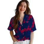 SMU Mustangs Hawaiian Shirt – 50th State Flower