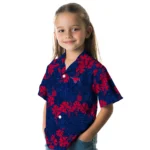 SMU Mustangs Hawaiian Shirt – 50th State Flower