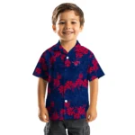 SMU Mustangs Hawaiian Shirt – 50th State Flower