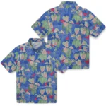 SMU Mustangs Hawaiian Shirt – Anthurium Overlay