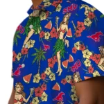 SMU Mustangs Hawaiian Shirt – Hawaiian Girls Design