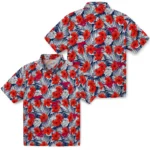 SMU Mustangs Hawaiian Shirt – Hibiscus Fiesta