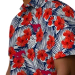 SMU Mustangs Hawaiian Shirt – Hibiscus Fiesta
