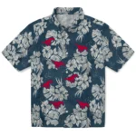SMU Mustangs Hawaiian Shirt – Hibiscus Flowers