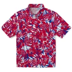 SMU Mustangs Hawaiian Shirt – Hibiscus Overlay