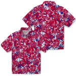 SMU Mustangs Hawaiian Shirt – Hibiscus Overlay