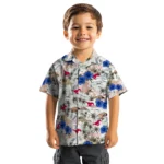 SMU Mustangs Hawaiian Shirt – Hibiscus Seaside