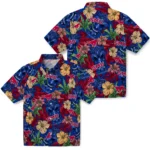 SMU Mustangs Hawaiian Shirt – Hibiscus Tiki Jungle