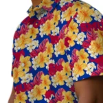 SMU Mustangs Hawaiian Shirt – Hibiscus Tropics