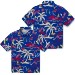 SMU Mustangs Hawaiian Shirt – Palm Tree Island