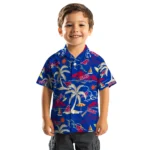 SMU Mustangs Hawaiian Shirt – Palm Tree Island
