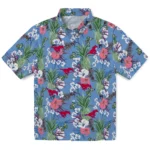 SMU Mustangs Hawaiian Shirt – Pineapple Bouquet