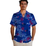 SMU Mustangs Hawaiian Shirt – Wave Palm