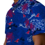 SMU Mustangs Hawaiian Shirt – Wave Palm