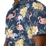 South Alabama Jaguars Hawaiian Shirt – Flamingo Hibiscus