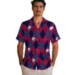 South Alabama Jaguars Hawaiian Shirt – Golfing Plaid