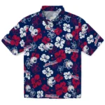 South Alabama Jaguars Hawaiian Shirt – Hibiscus Flower Design