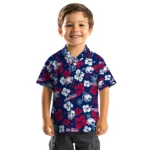 South Alabama Jaguars Hawaiian Shirt – Hibiscus Flower Design