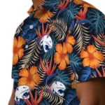 South Alabama Jaguars Hawaiian Shirt – Hibiscus Foliage