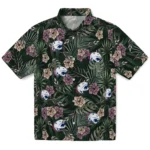 South Alabama Jaguars Hawaiian Shirt – Hibiscus Leaves Pattern