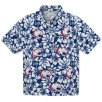 South Alabama Jaguars Hawaiian Shirt – Hibiscus Motif
