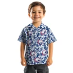 South Alabama Jaguars Hawaiian Shirt – Hibiscus Motif